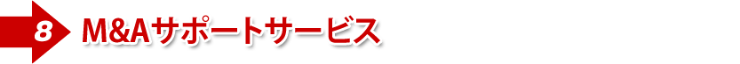 ⑦M&Aサポートサービス